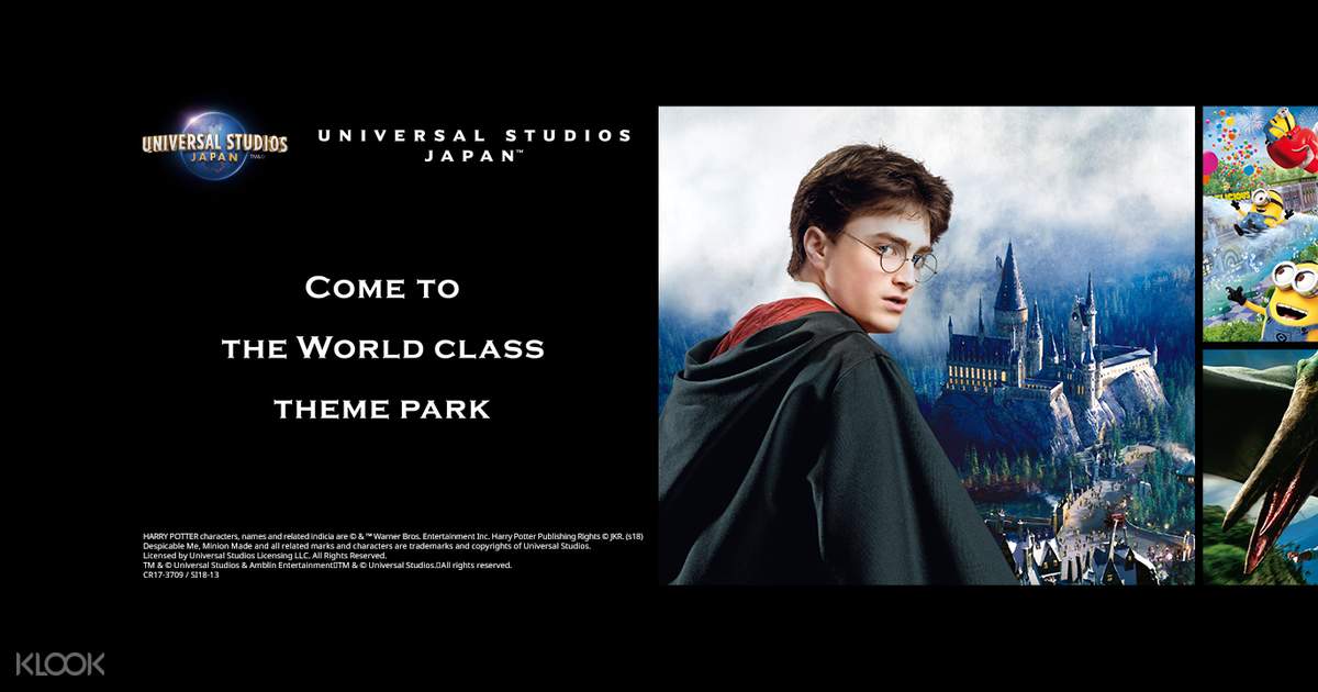 Universal Studios Japan 1 Day E Ticket Hankyu Tourist Pass Combo Package Klook