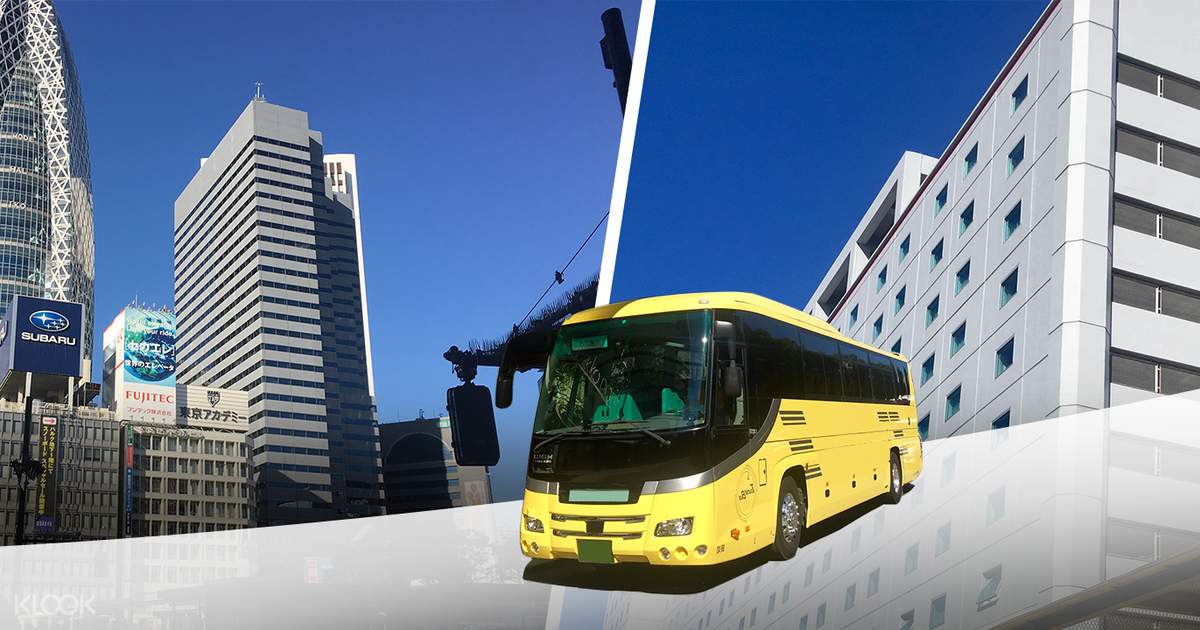 Shared Bus Transfers from Shinjuku to Tokyo Disneyland or