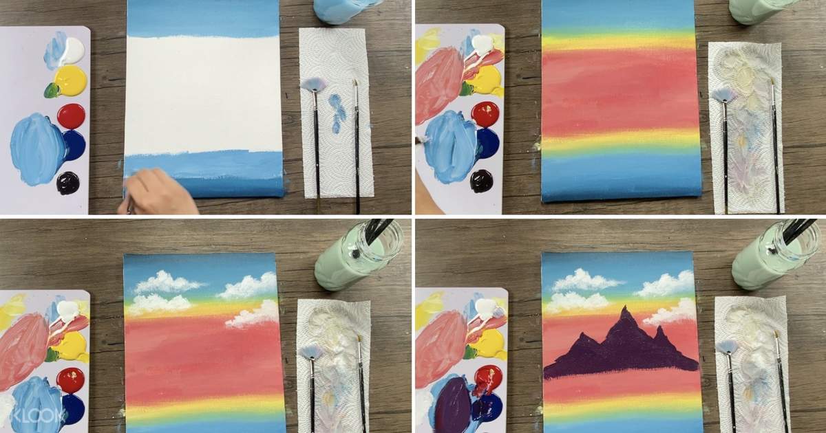 Acrylic Painting Kit With Tutorial Video Klook Us