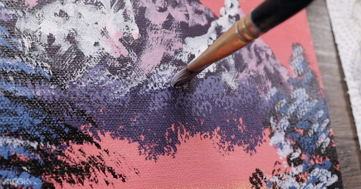Acrylic Painting Kit With Tutorial Video Klook Us