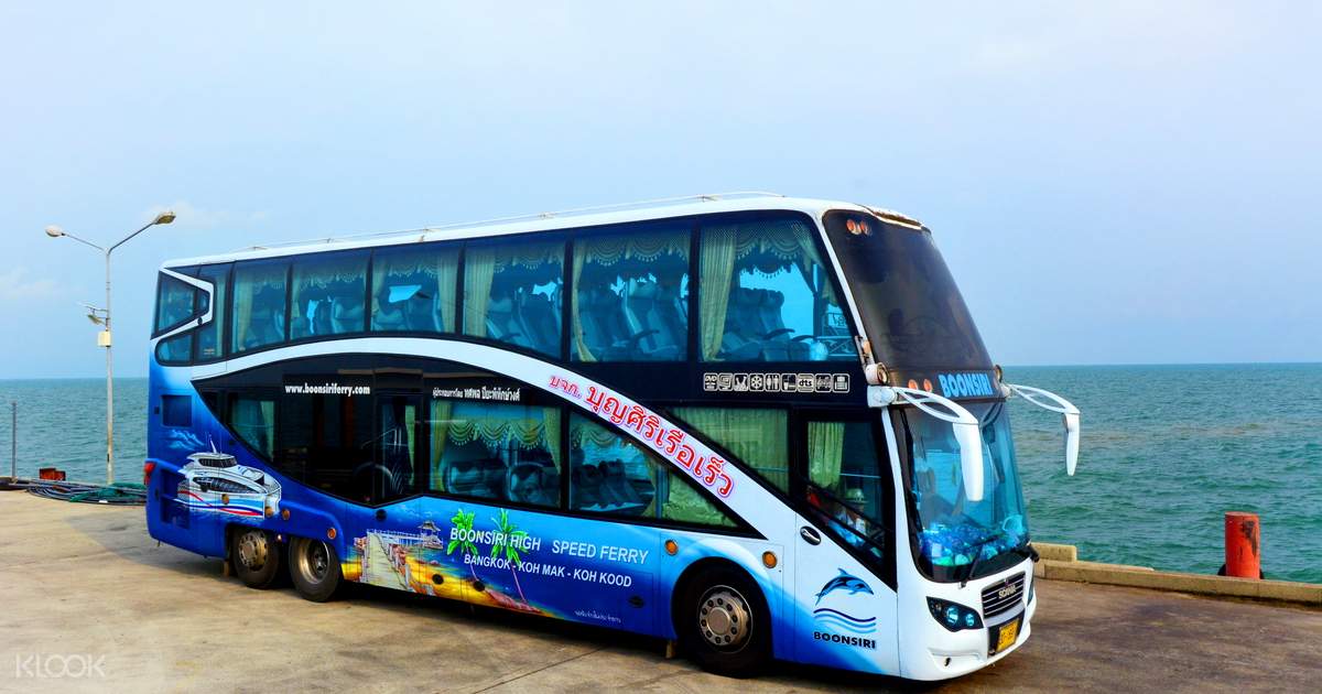Bus & Ferry Combined Ticket (Bangkok to Koh Chang/Koh Kood