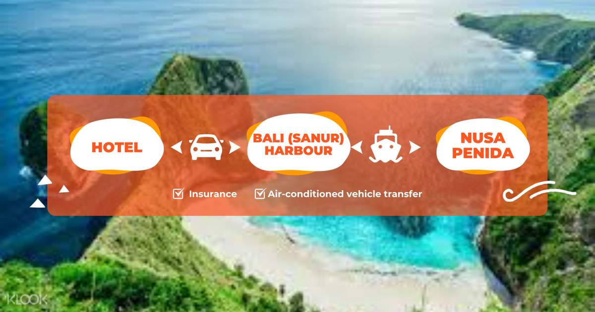 Tiket Ferry antara Sanur dan Nusa Penida, Indonesia