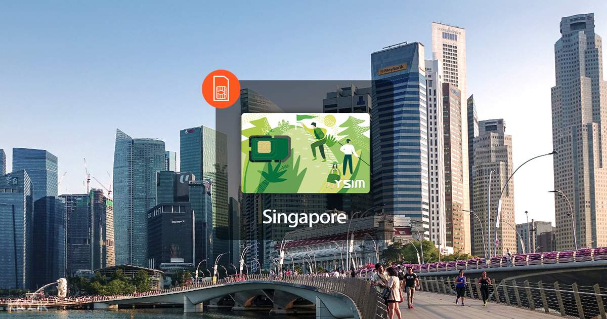 Ysim 4g Sim Card With Unlimited Data For 5 Or 7 Days In Singapore Klook Hong Kong