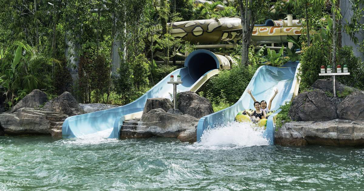 Sunway Lagoon Tickets - try the highest water ride in the 