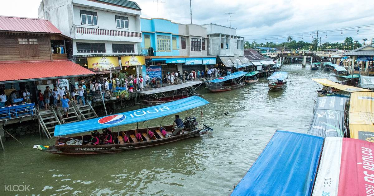 Amphawa Floating Market And Maeklong Railway Market Private Day