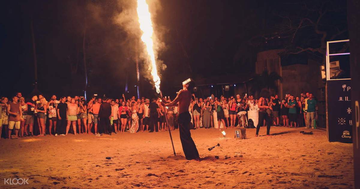 Full Moon Party At Paradise With Free Bus Shuttle Service Klook Us