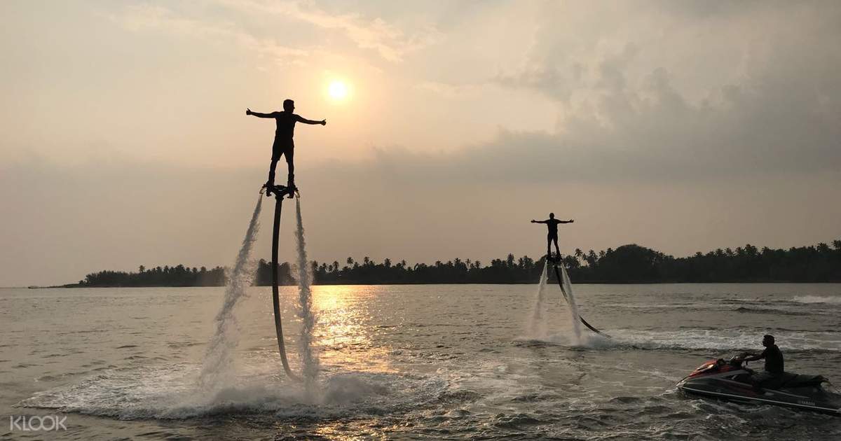 set out on jet flying adventure at chapora river