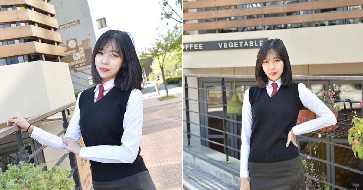 Gyobokmall Korean School Uniform Rental Seoul South Korea 