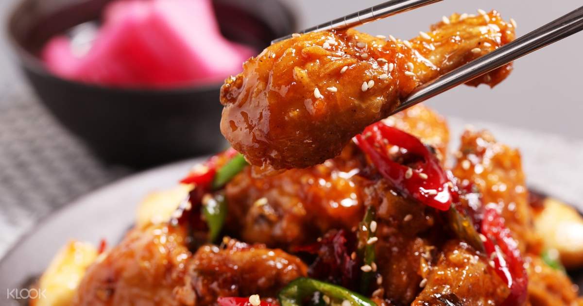 Indulge in authentic Korean-style fried chicken at Chicken Revolution! 
