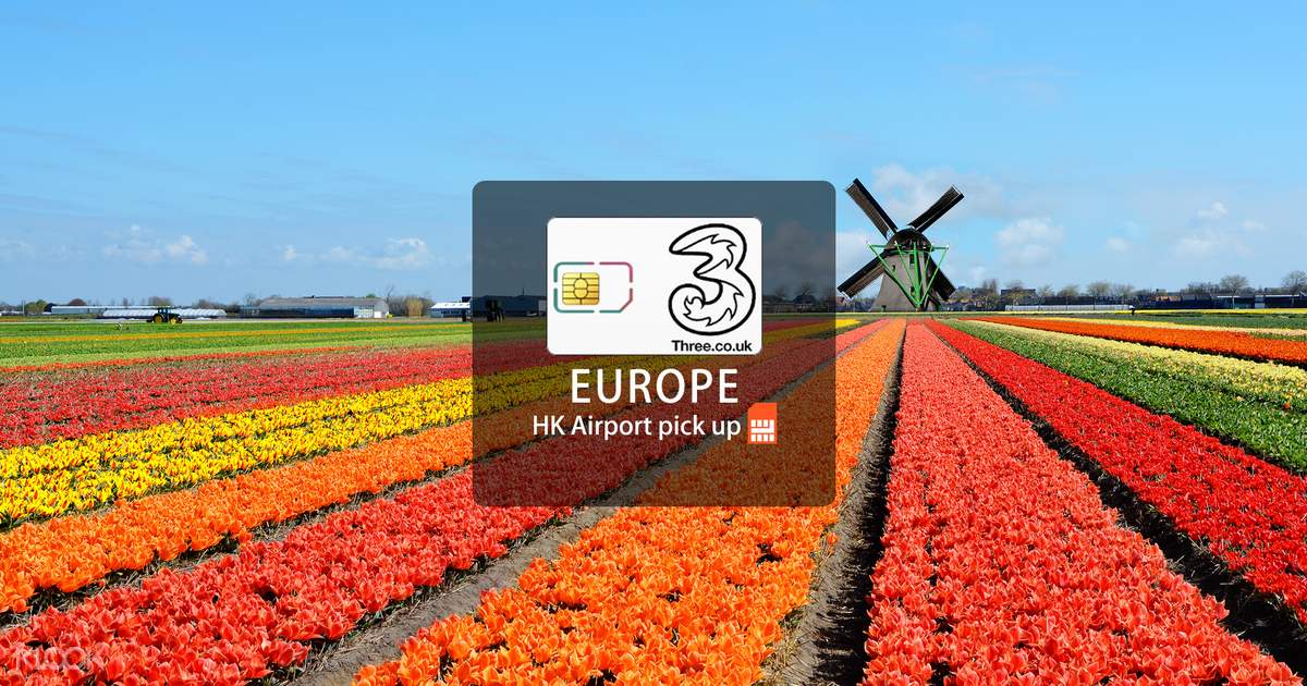 Europe Prepaid SIM Card (Hong Kong Airport Pick Up) - Klook