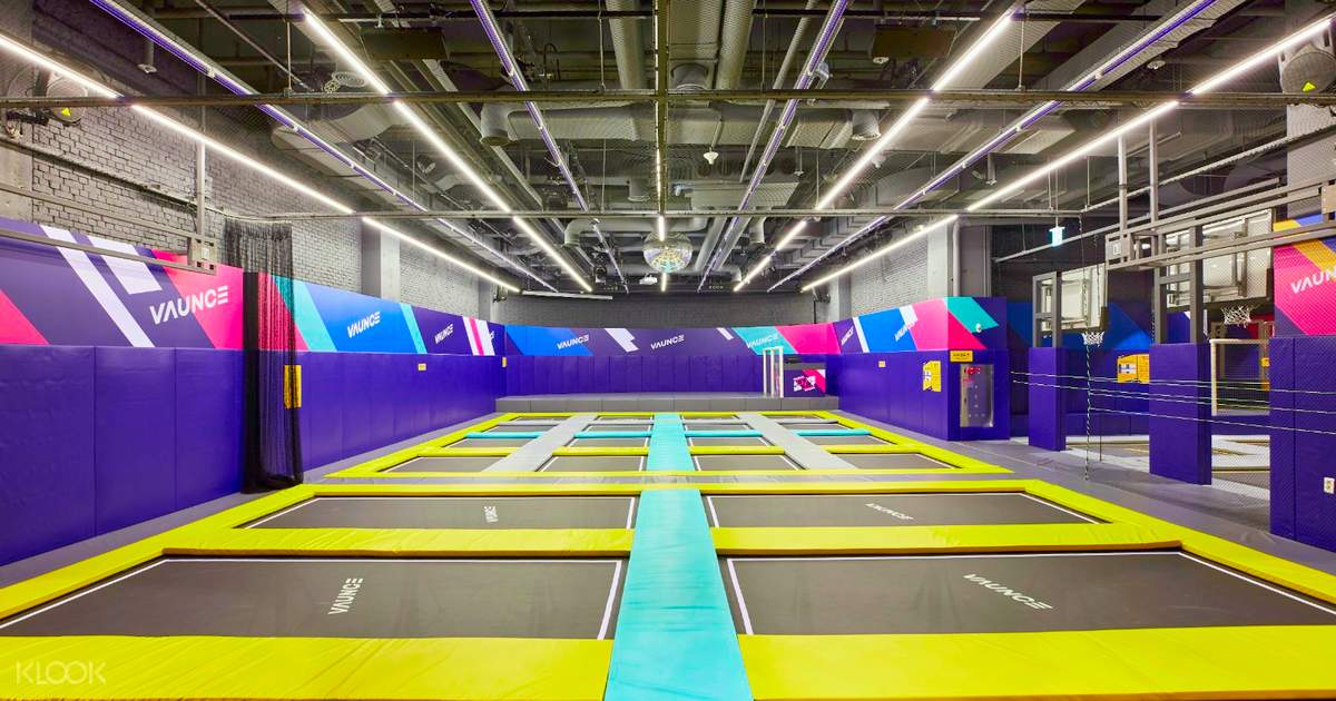 Vaunce Adventure Gangnam Trampoline Park Ticket Klook Us