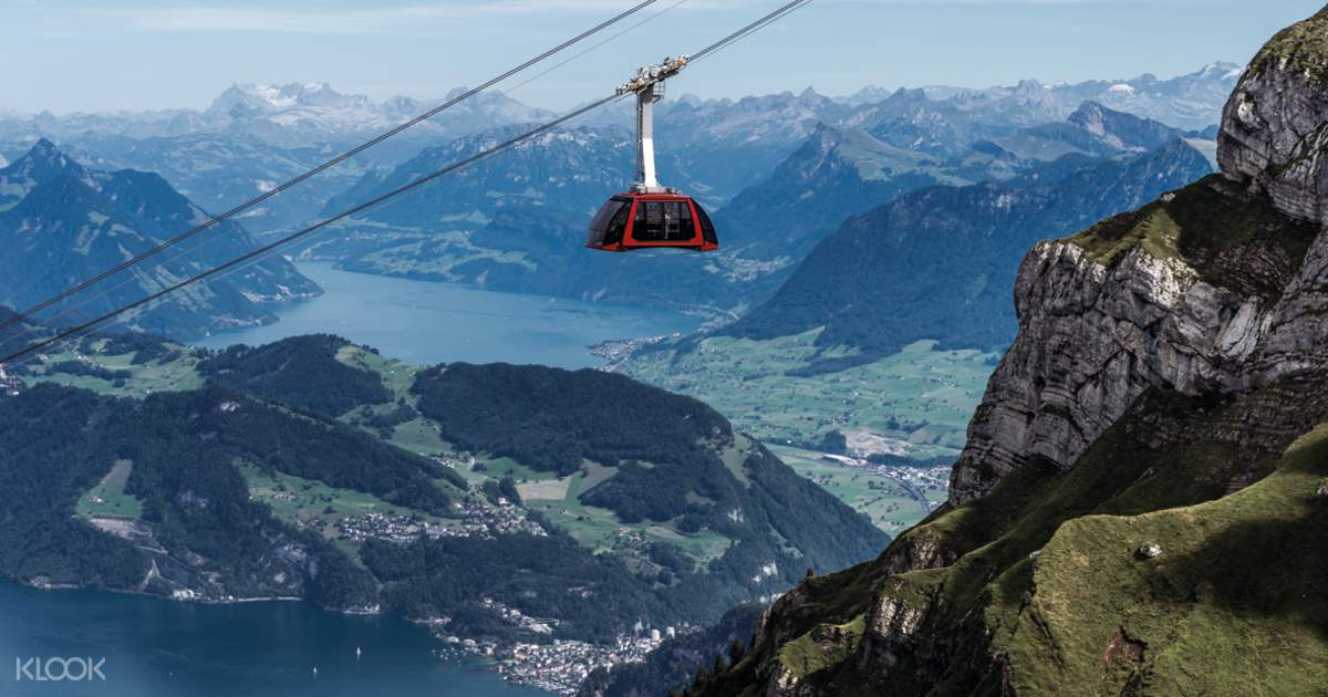 Half Day Trip To Mount Pilatus With Aerial Cable Car And Boat Ride