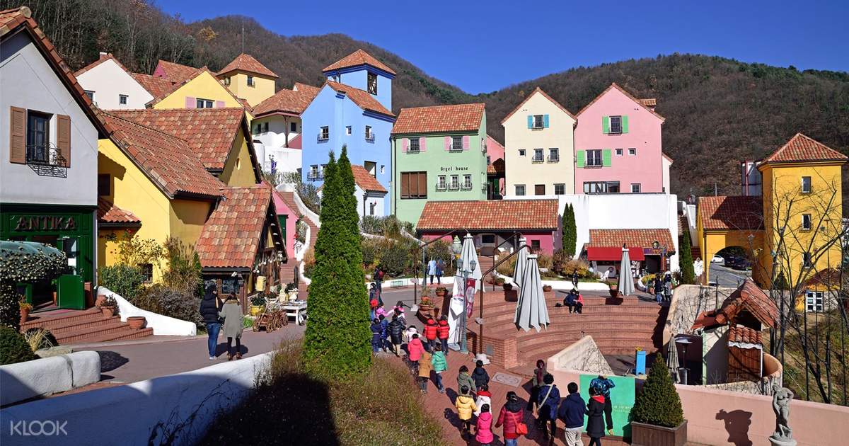 Nami Island Petite France Gapyeong Rail Bike Amp Garden Of
