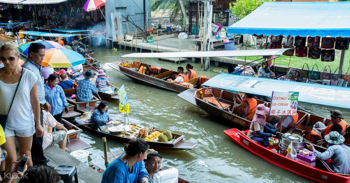 Book Damnoen Saduak Floating Market Maeklong Railway Market