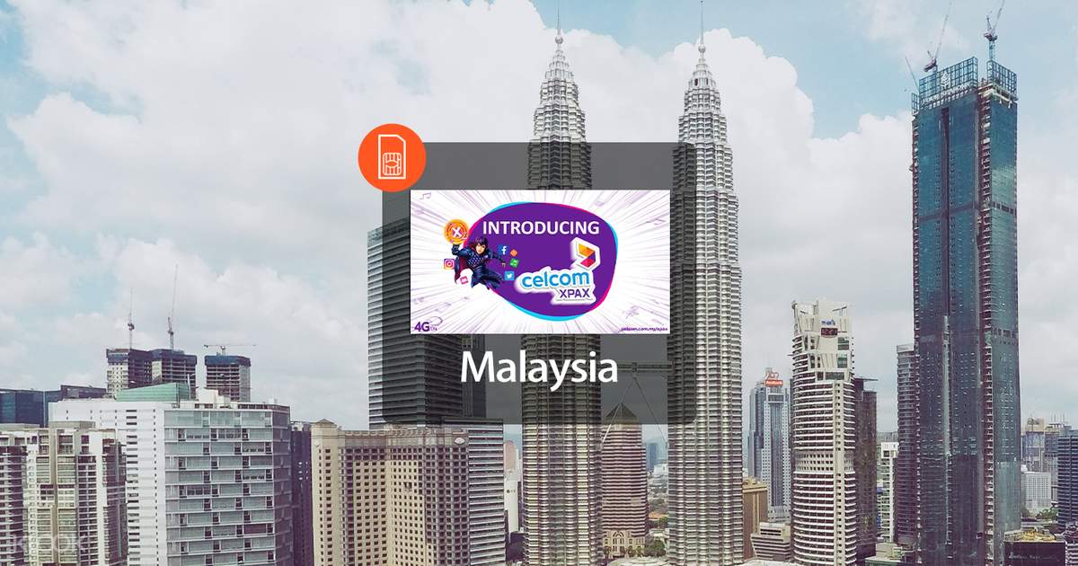 Celcom 4g Prepaid Sim Card For Malaysia