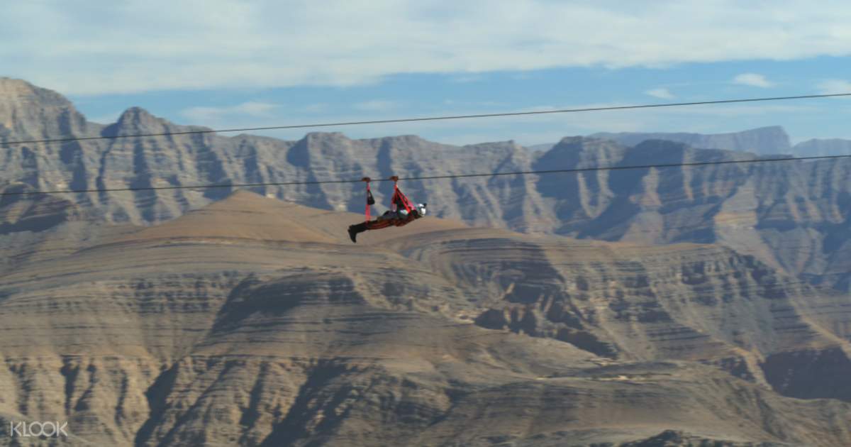 Ras Al Khaimah Zipline Adventure Dubai United Arab Emirates Klook Us