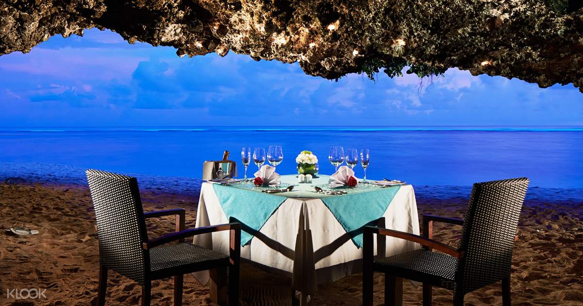 Beach Cave Dinner In Samabe Bali Suites Villas Indonesia Klook Malaysia