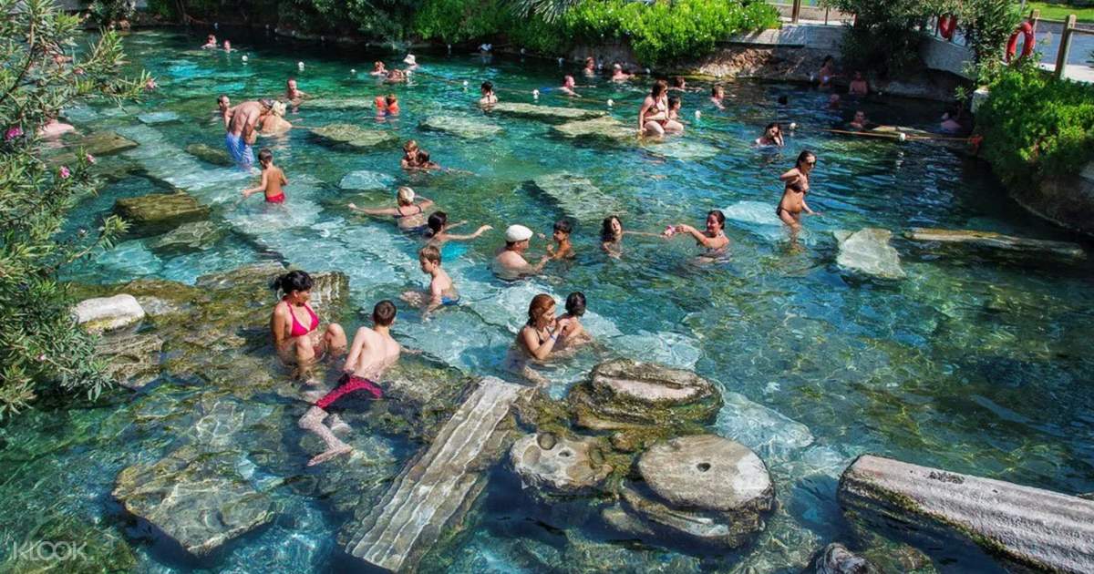 Pamukkale Day Tour From Antalya Hierapolis Denizli Cleopatra S Pool And More