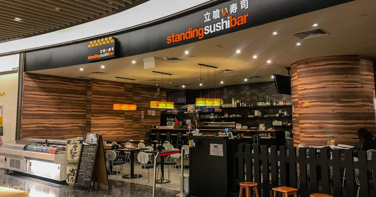 Standing Sushi Bar in Marina One