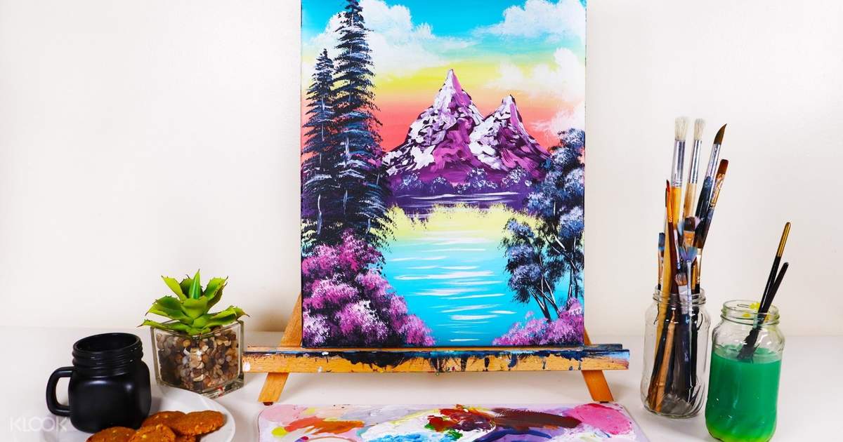 Acrylic Painting Kit With Tutorial Video Klook Us