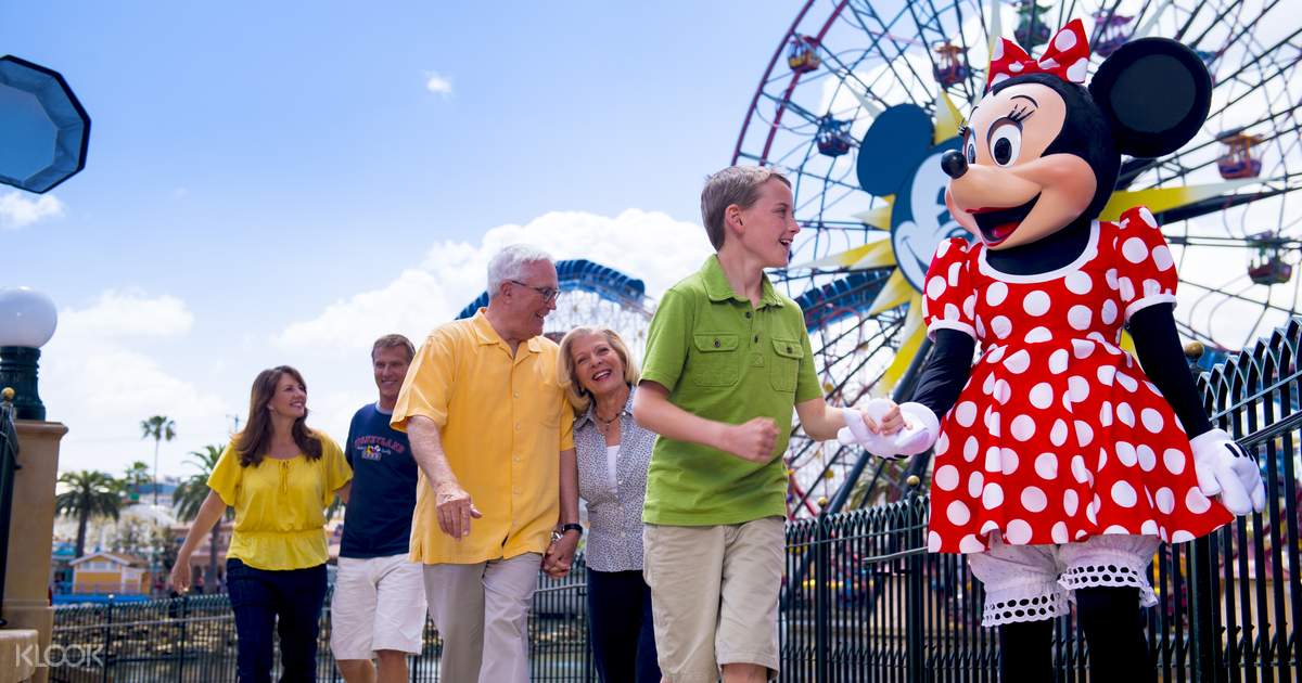 Disneyland Park And Disney California Adventure Tickets Klook Malaysia