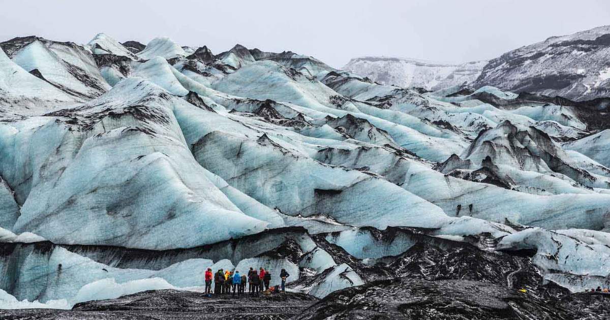 iceland is famous for | hike the sólheimajökull glacier