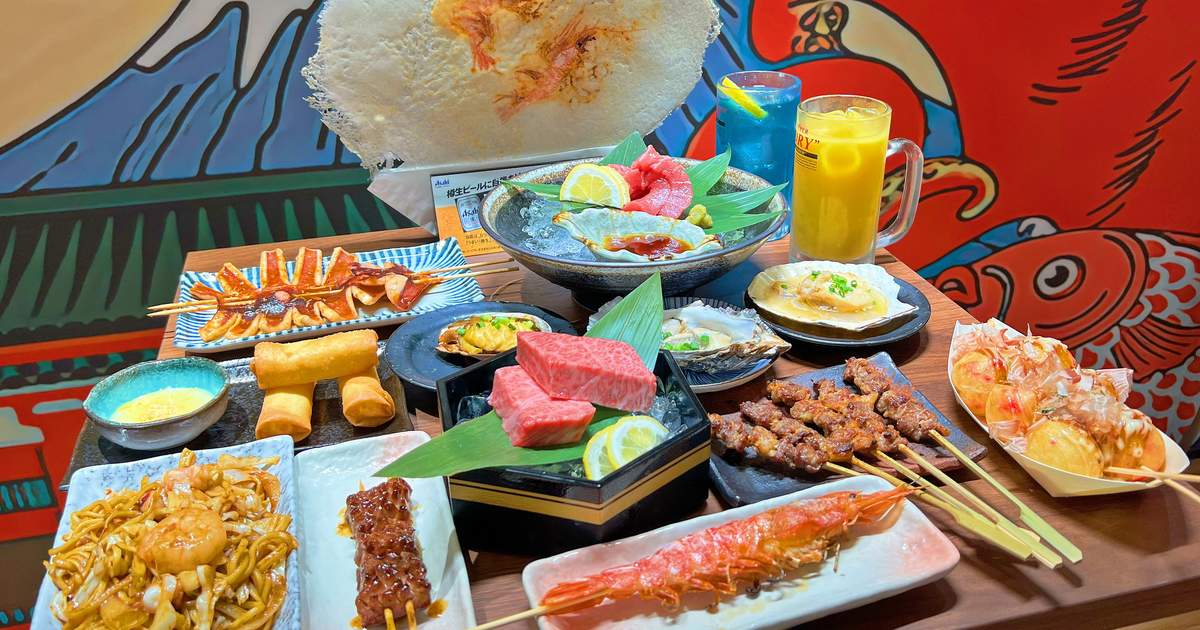 Shogun Bbq Buffet Katsu Umaimonyadai Hidangan Laut Wagyu Izakaya