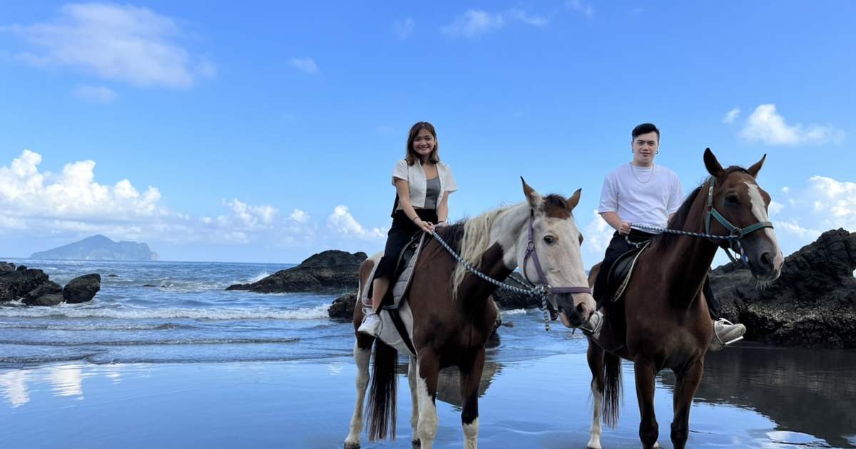 Yilan｜Wai-ao Little Hill Ranch｜Leisure Ranch Beach Riding