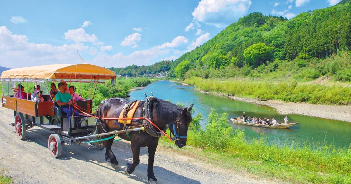 京薩摩　錦光山 KyotoSaganoScenicRailwayHozuga