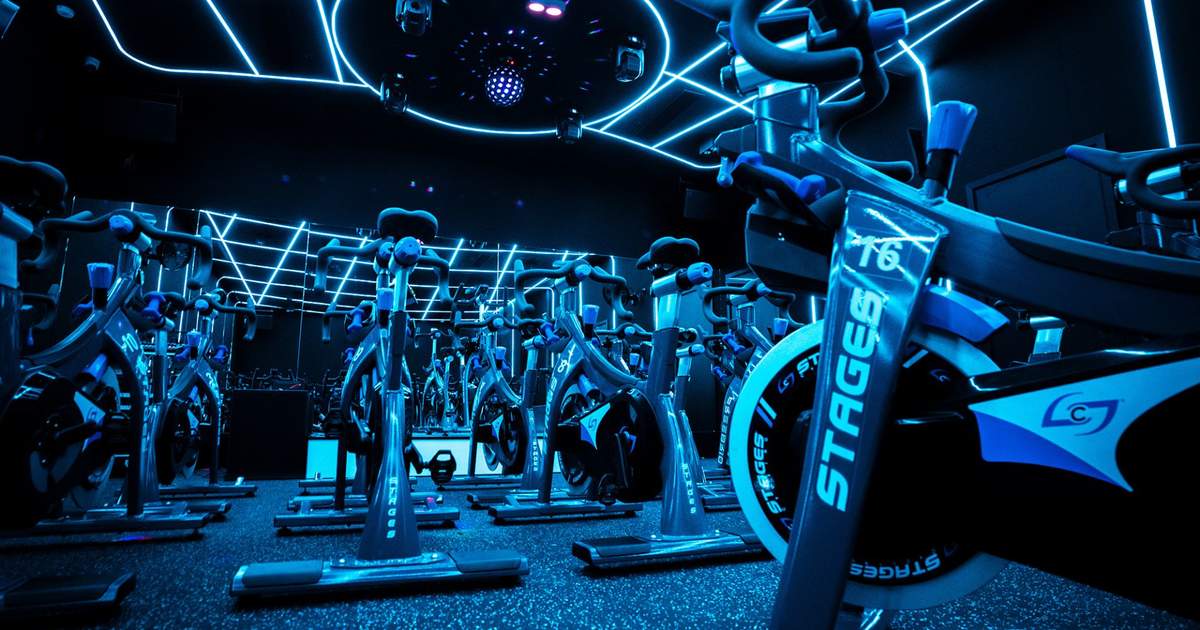 Black spin class on sale
