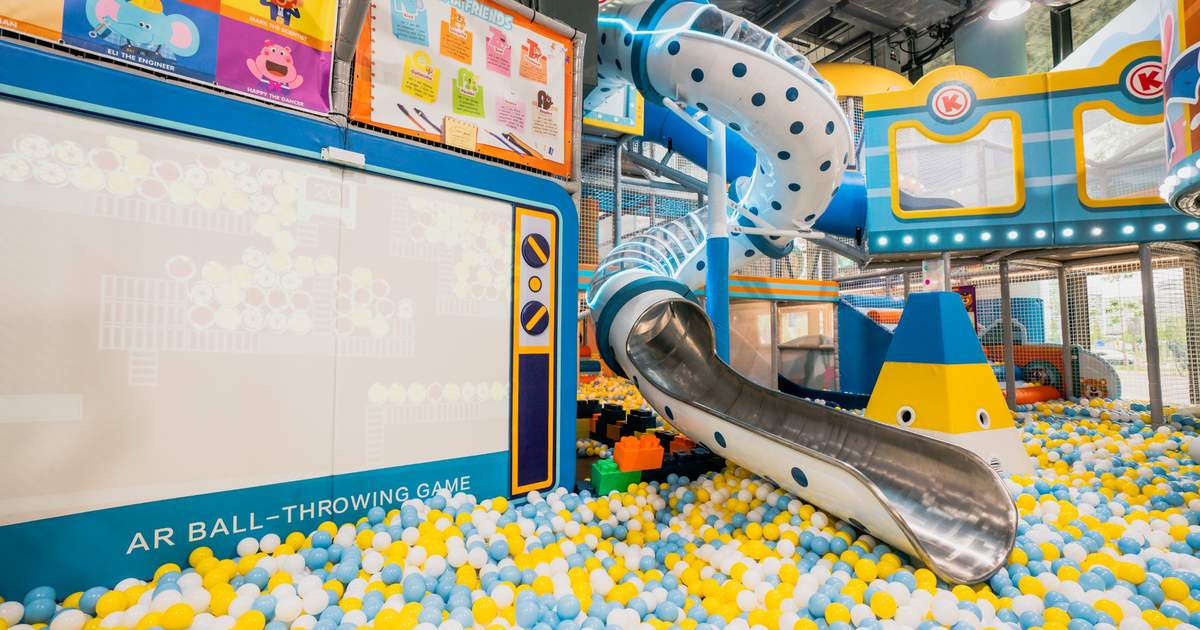 Shopping Mall Vivocity Water Play Fun Clarke Quay Indoor