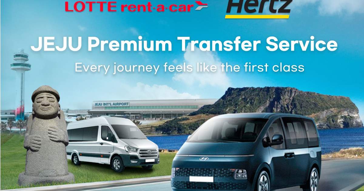 Jeju Car Rental with Driver by LOTTE rentacar Klook