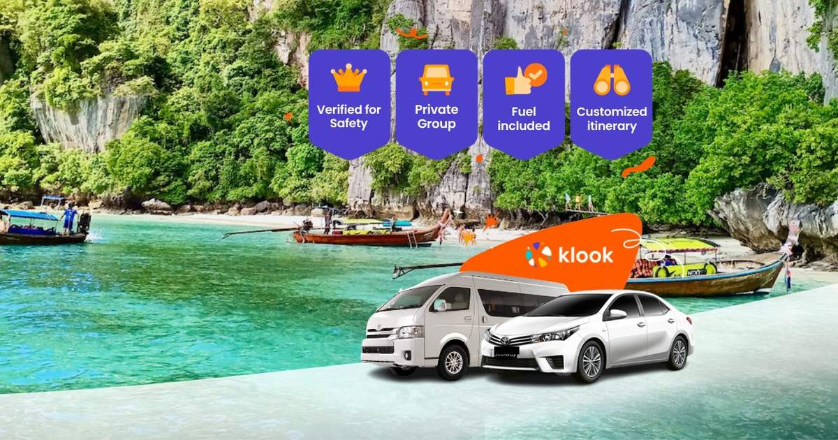 Krabi Private Car Rental with Driver by TTD Klook India