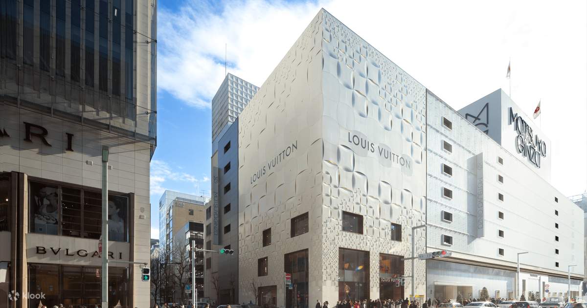 New Louis Vuitton's store in Tokyo and its guaranteed shopping