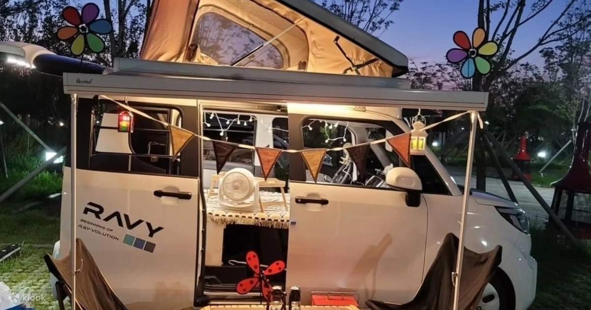 Kia Ray Camping Car Package Klook