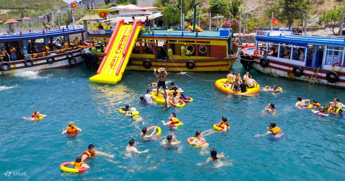 Coral Reef, Soi Beach and Floating Crazy Party Day Tour, Nha Trang - Klook