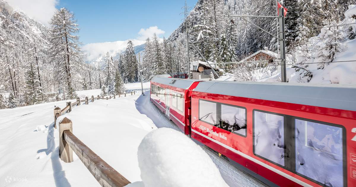 Bernina Train and Swiss Alps: guided tour in Italian from Milan - Klook