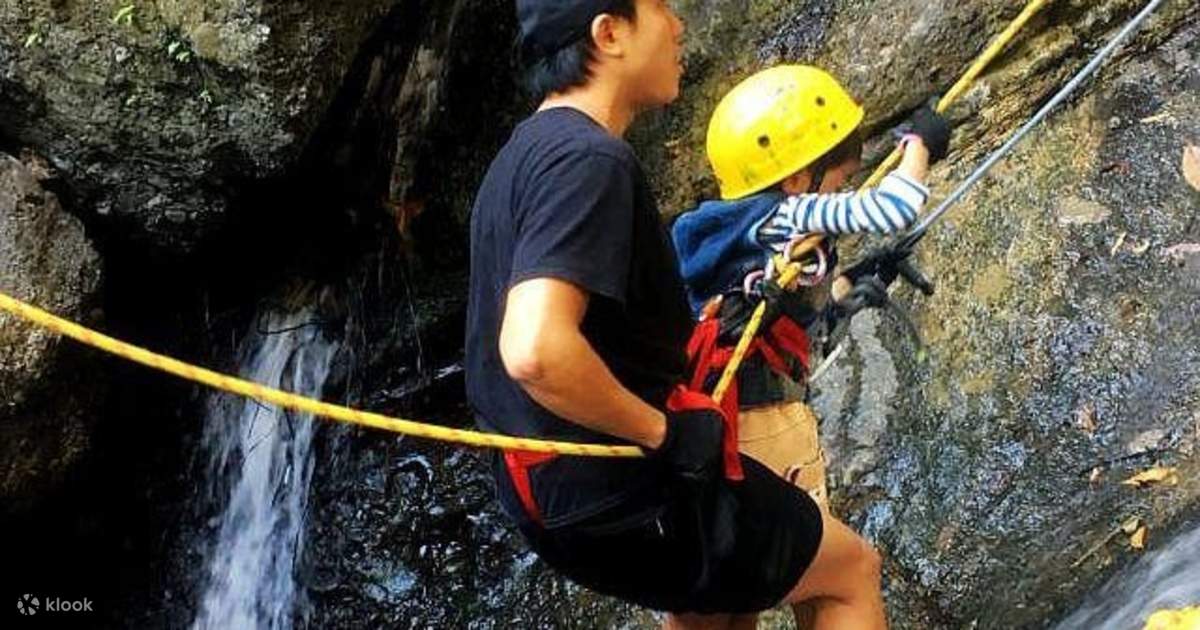 River Rappelling Pingtung Kenting Seven Kong Waterfall River Tracing and Rappelling ...