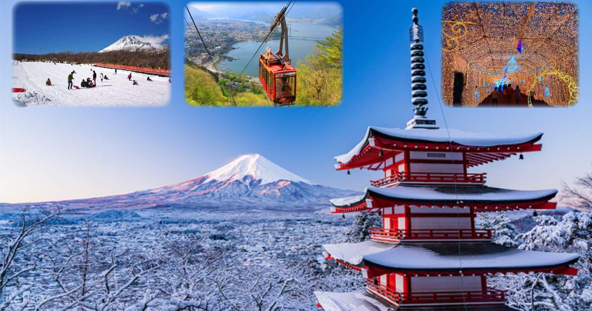 富士山、五层宝塔、灯饰&乘坐咔嚓咔嚓索道！ - Klook客路