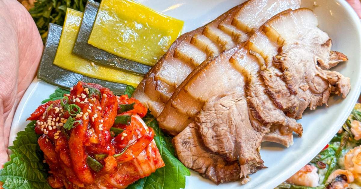 Seoul Korean Braised Pork Restaurant Table Reservation Klook