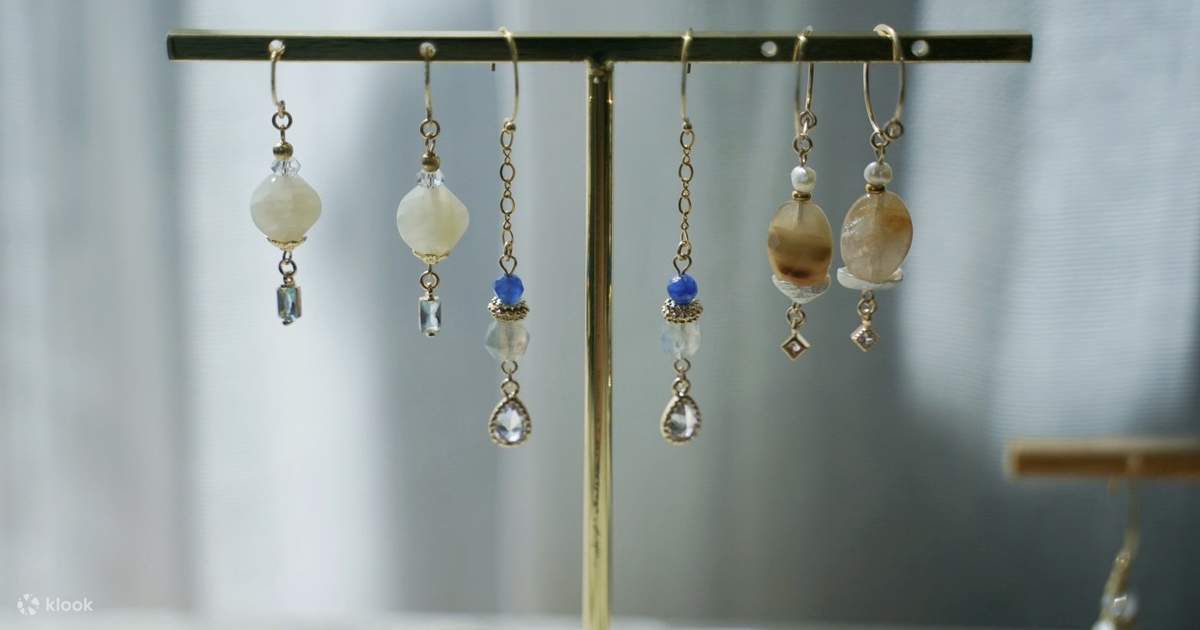 One-day Light Jewelry Experience Class - Handmade Earrings Course ...