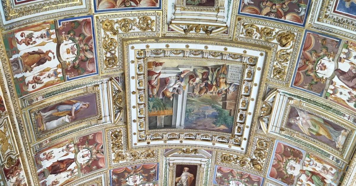 バチカン美術館トークン「ミケランジェロ天国の屋根」銀メダル