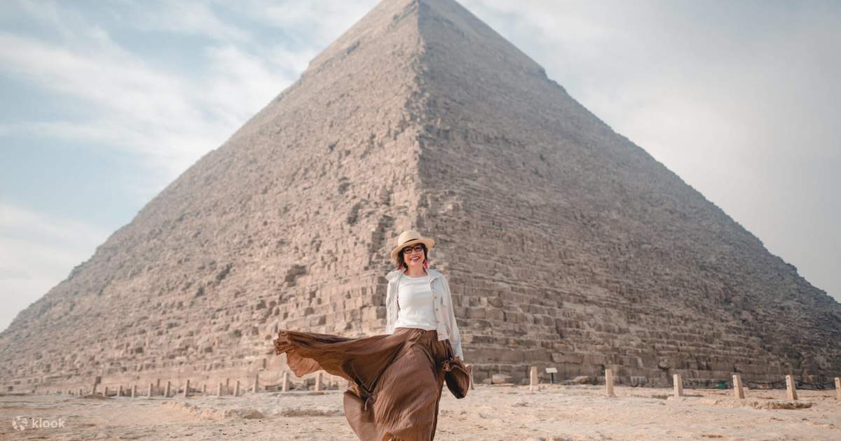 Giza Pyramids Egyptian Museum Nile River Lunch Tour with pickup Klook