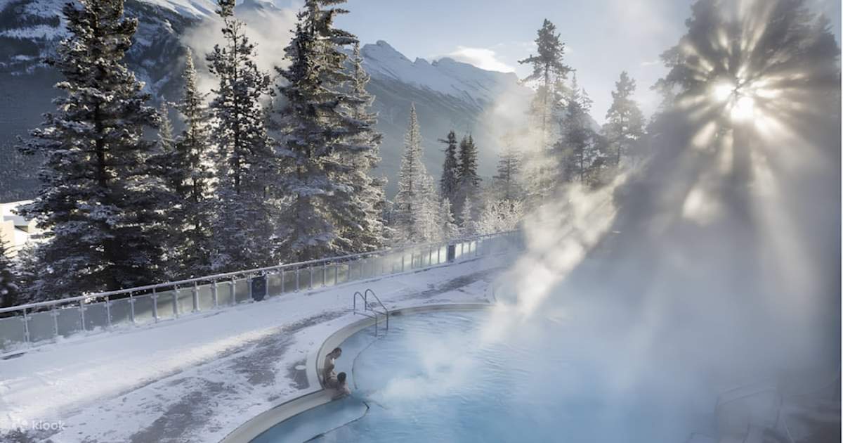 Lake Louise, Johnston Canyon, and Banff Hot Springs Ice Walk Tour - Klook
