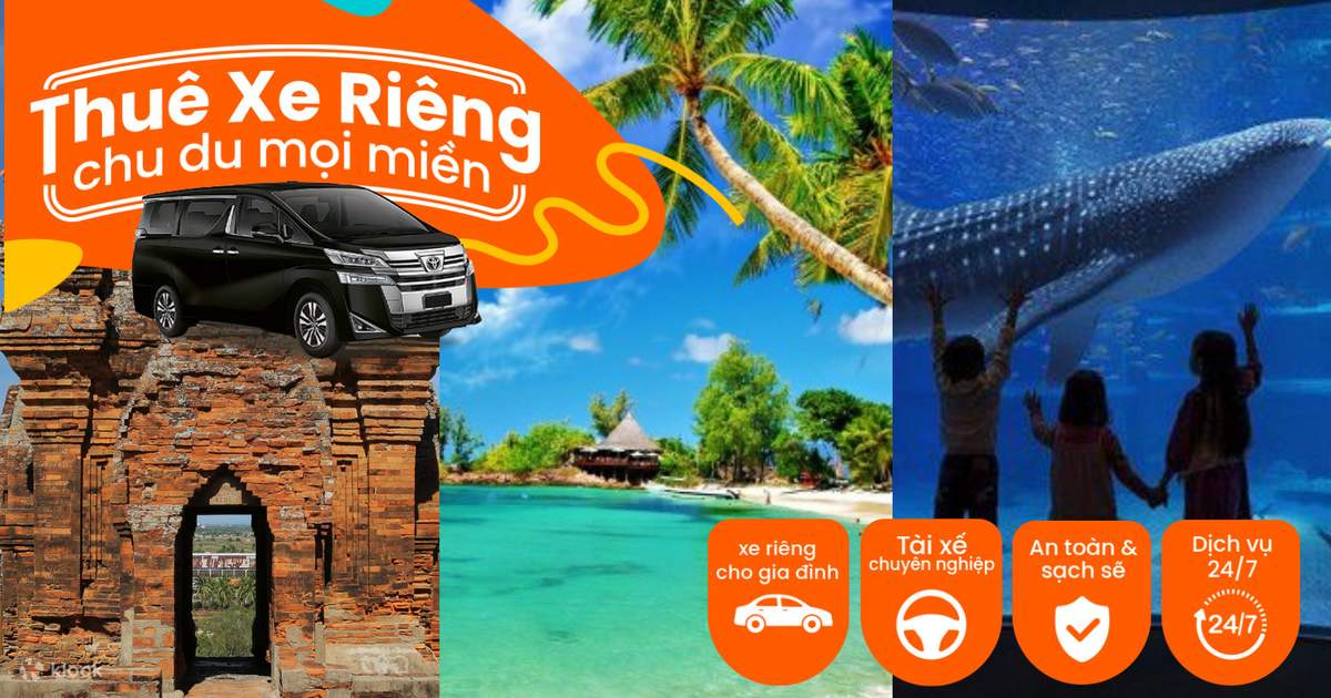 Thuê xe du lịch riêng với tài xế để khám phá những điểm tham quan đẹp nhất tại Nha Trang.