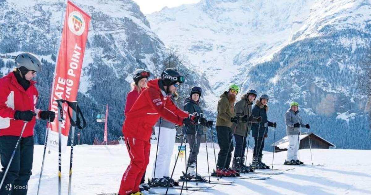 Trải Nghiệm Trượt Tuyết Thụy Sĩ ở Vùng Jungfrau