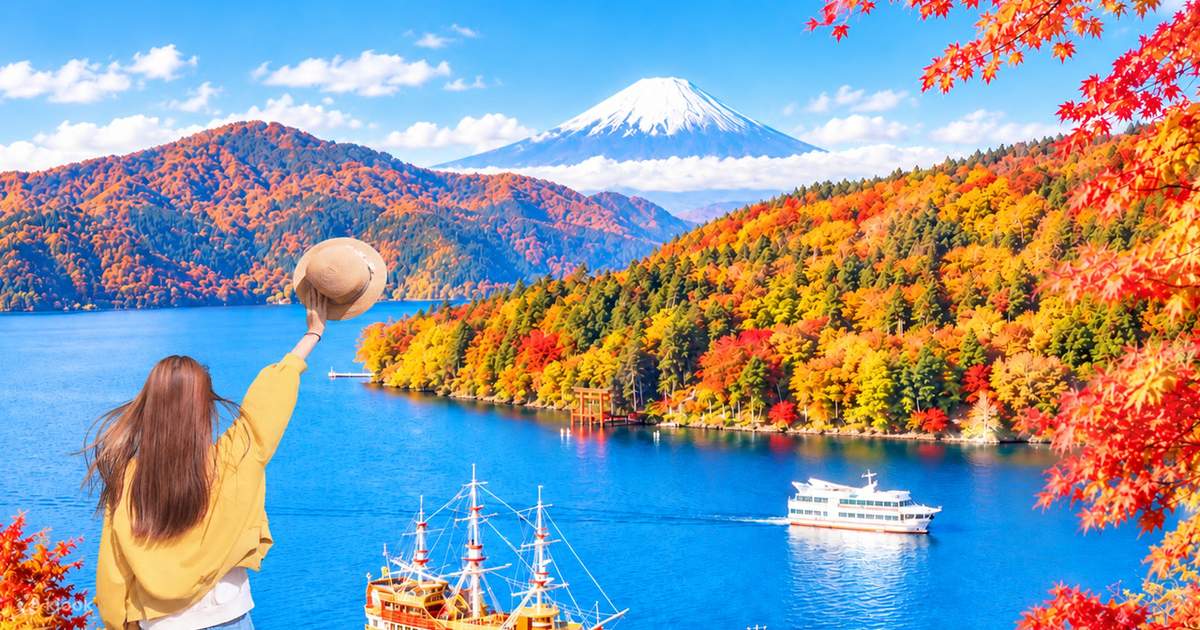 富士山・箱根｜芦ノ湖の水上鳥居・山中湖・大涌谷「水陸空」探索の旅