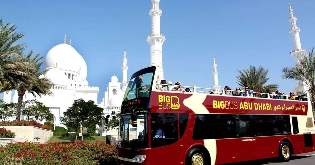 Lawatan Hop-On Hop-Off Bas Besar Abu Dhabi (Terbuka-Atas) - Klook ...