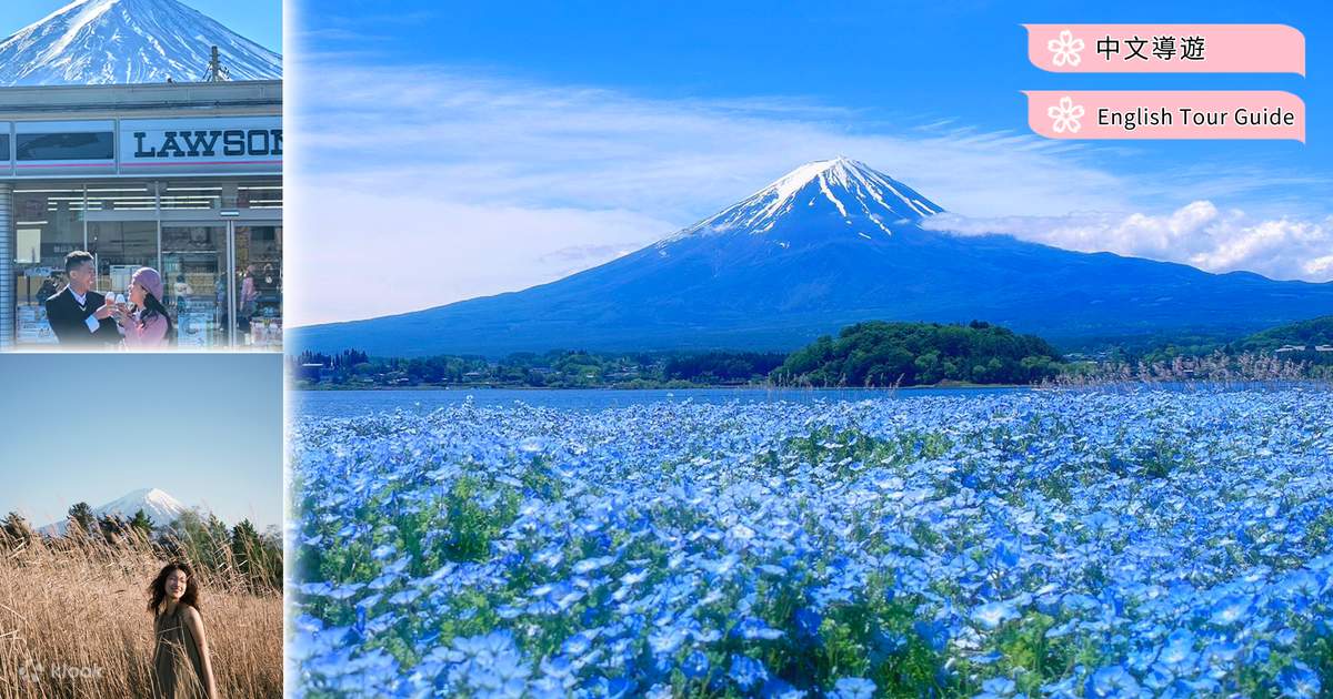富士山・箱根・河口湖お花見】ネット有名人セブンイレブン