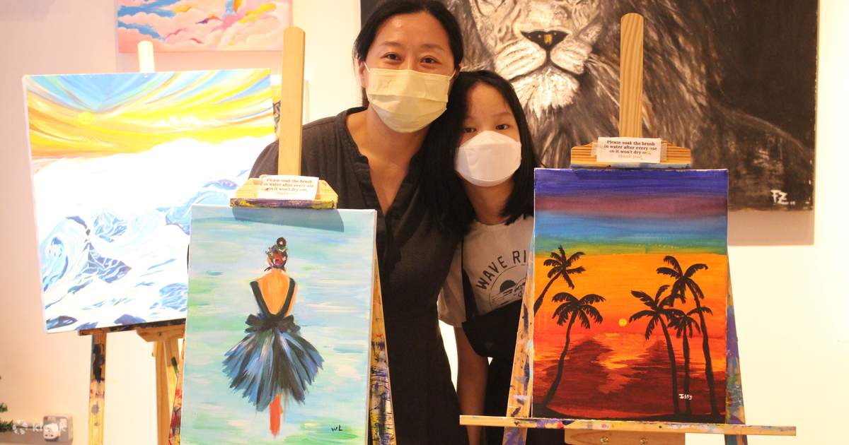 Bonding Through Brushes Art Workshop at Art Core Hartamas - Klook